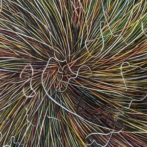 Spiral Prairie Grasses I by Helen R Klebesadel  Image: Detail of Spiral Prairie Grasses I