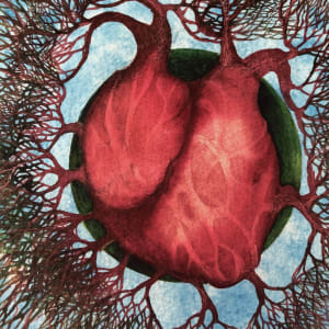Earth Heart Study II by Helen R Klebesadel