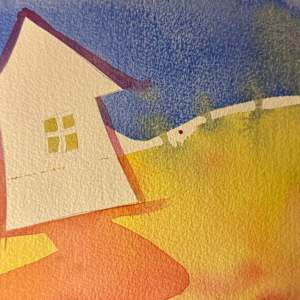 A Very, Very, Very Fine House- Drawing a Day #317 by Helen R Klebesadel