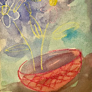 Arrangement- Drawing a Day #316 by Helen R Klebesadel 