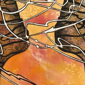 In The Flow - Drawing a Day #148 by Helen R Klebesadel