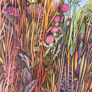 Prairie Family I by Helen R Klebesadel