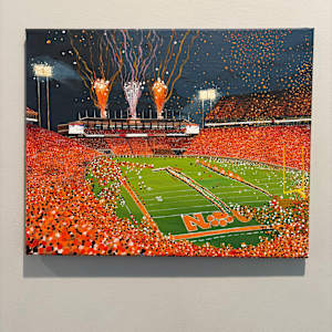 Clemson Memorial Stadium by Kendyll Hallmark 