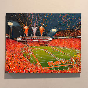 Clemson Memorial Stadium by Kendyll Hallmark