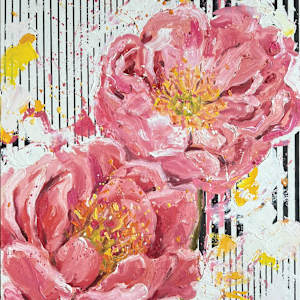 DANCING PEONIES by Gabriela Zerpa