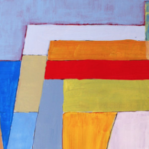 Average Dimensionality by Sophia Rouhana  Image: This is a close-up image of the texture of the artwork.