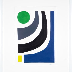 Green, Black, Blue (2023) by Caley O'Dwyer 