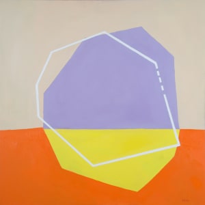 Orange, Yellow, Mauve (2022) by Caley O'Dwyer