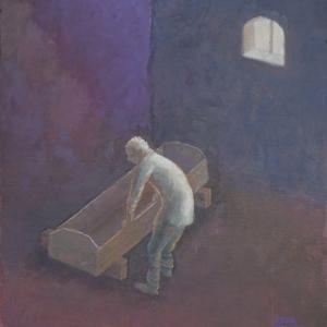 John Donne considers his Coffin by B. Kevill Davies