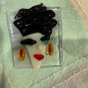 Diva #13 Brooch by Candice (Candy) Treat Murphy, Image 1.