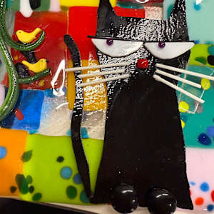 Black Party Cat by Candice Treat Murphy, Image 3.
