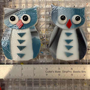 Blue Grey Owl Smooth #2 by Candice Treat Murphy, Image 1.