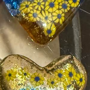 2" Ukraine Sunflower Pocket Heart #14 by Candice Treat Murphy, Image 1.