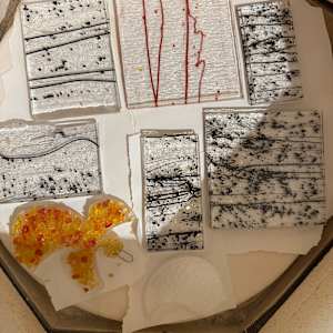 Red Angel Ornament by Candice Treat Murphy, Image 1.