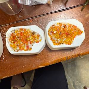 Gold Flaked Red Striker Pocket Bear 2 by Candice Treat Murphy, Image 2.