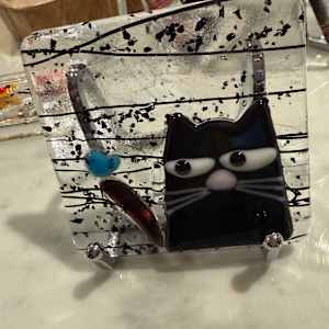 Peeky Black Cat 34 by Candice Treat Murphy, Image 3.