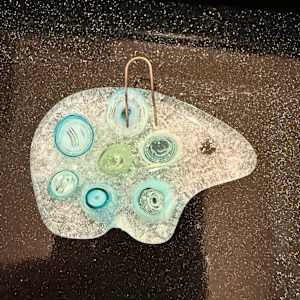 Glow in the Dark Pocket Bear Ornament by Candice Treat Murphy, Image 3.