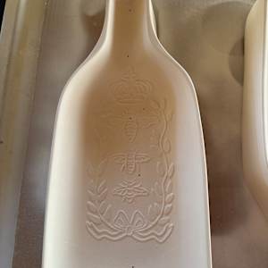 Magnum Bottle Large Spoon Rest Olive Branch  #2 (clear) by Candice Treat Murphy, Image 4.