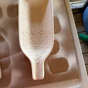 Magnum Bottle Large Spoon Rest Tree of Life #1 (clear) by Candice Treat Murphy, Image 5.