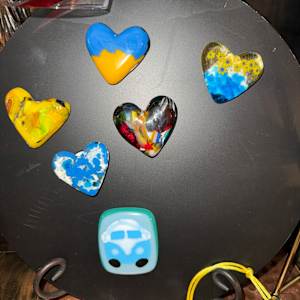 VW Van Magnet by Candice Treat Murphy, Image 2.