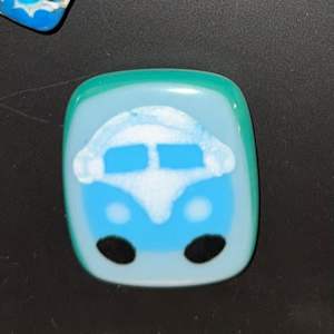 VW Van Magnet by Candice Treat Murphy