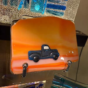 Blue the Truck at Sunset by Candice (Candy) Treat Murphy, Image 3.