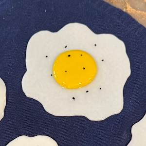 Sunny Side Up Egg #1 with Pepper by Candice Treat Murphy