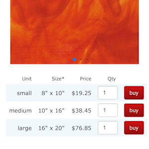 Fiery Yellow and Red Striker 8” Square by Candice Treat Murphy, Image 5.