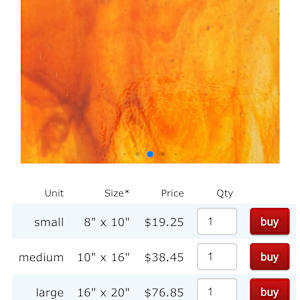 10” Flaming Red and Yellow Sunburst with Red Striker and Clear Iridescent  Frit by Candice Treat Murphy, Image 9.