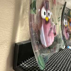 6” Purple Rooster Dish I by Candice Treat Murphy, Image 3.