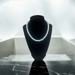15" Pearl Necklace by Breanna Cole, Image 1.