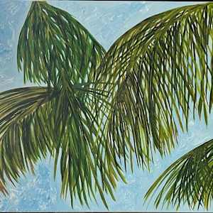 Palm Fronds by Sylvia Montgomery, Image 1.