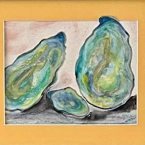 Iredescent Pulse (Yellow Oysters) by Sylvia Montgomery