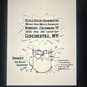 Girls Roc Rochester Commission poster #2 by Myles Vasta