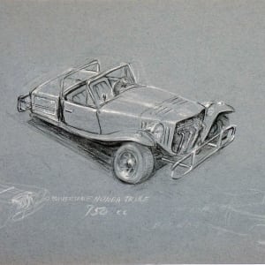 Convertible Honda Trike by Roy Hocking