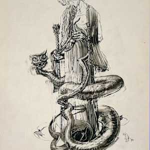 Serpent Master by Roy Hocking, Image 1.