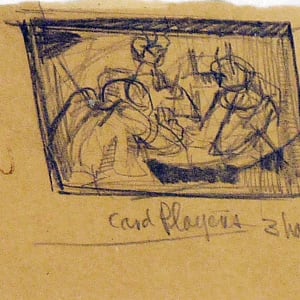 Card Players: 3-Handed Poker by Roy Hocking