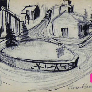 Vermont, from "The Spiral Artcraft Sketch Book No. 13" by Roy Hocking 