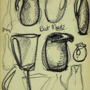 Beer Mugs, from "The Spiral Artcraft Sketch Book No. 14" by Roy Hocking