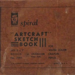 "Untitled", from "The Spiral Artcraft Sketch Book No. 15" by Roy Hocking 