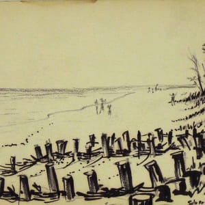 "Silver Lake", from "The Spiral Artcraft Sketch Book No. 15" by Roy Hocking