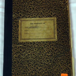 Page 1 & 2, from "Journal #2" by Roy Hocking 