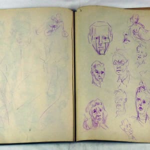 Page 129 & 130, from "Journal #4" by Roy Hocking