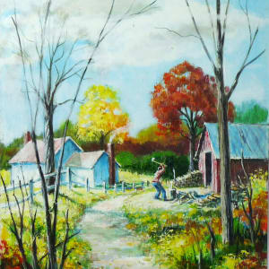 Wood Shed by Roy Hocking