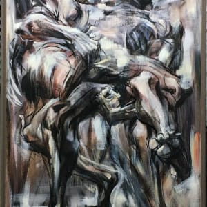 Wrestlers by Roy Hocking