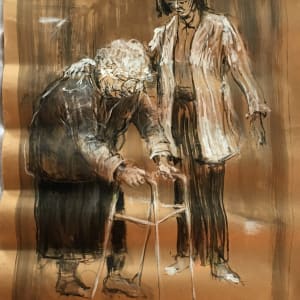 Hospital Corridor by Roy Hocking