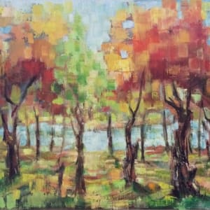 Untitled Landscape by Roy Hocking