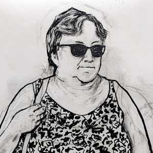 Lady in Sunglasses by JAN FAIREY, Image 1.