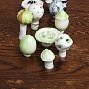 Ceramic Seeds & Pods - Lucky Dip .. (13027) by Liz McAuliffe 