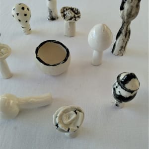 Ceramic Seeds & Pods - Lucky Dip .. (13027) by Liz McAuliffe